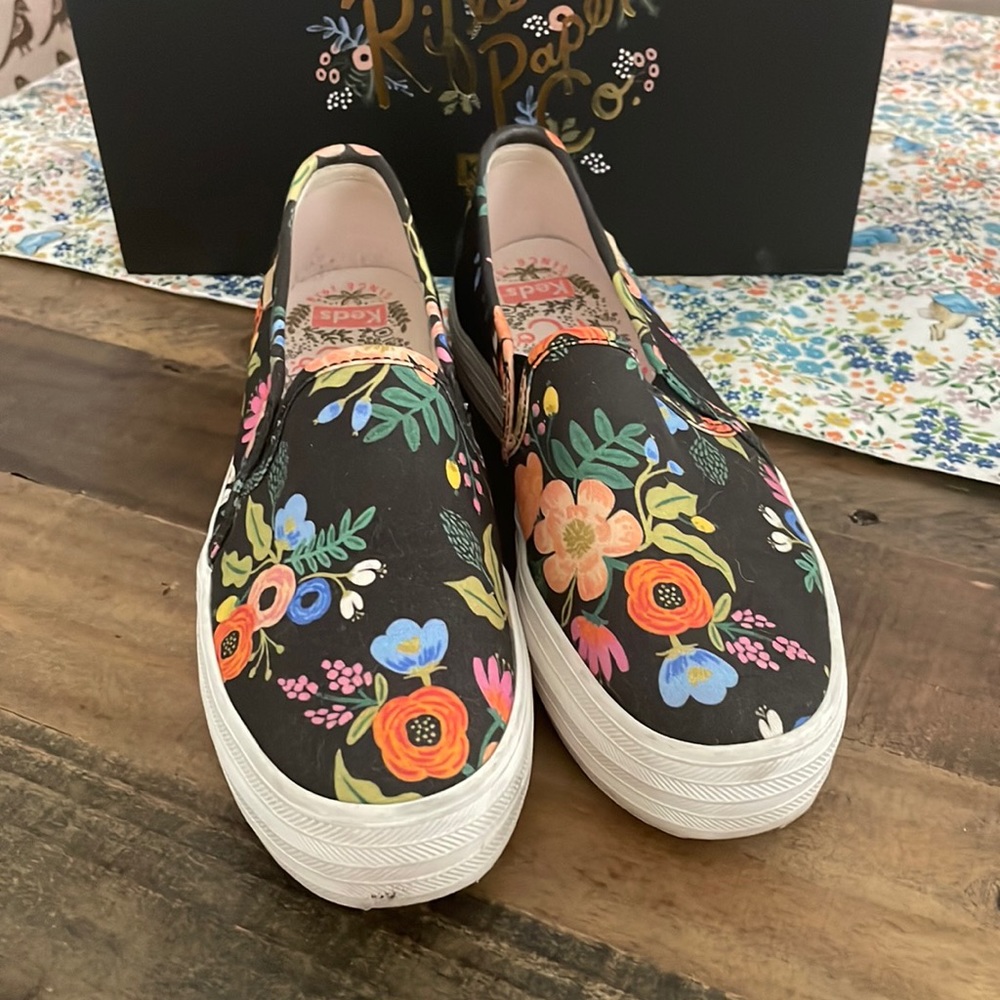 Keds x Rifle Paper Co. Slip-on platform sneakers